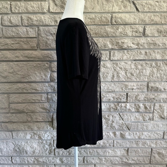 Rhinestone wing strappy tee - Picture 5 of 6